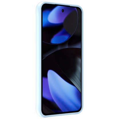 Google Pixel 9 Hoesje Siliconen Backcover Lichtgewicht - Lichtblauw