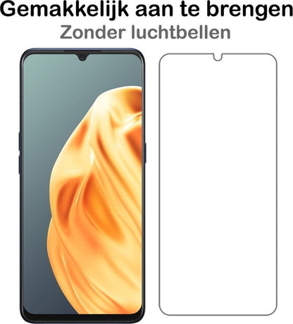 OPPO A91 Screenprotector Gehard Glas - Anti-kras