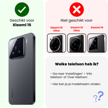 Xiaomi 15 Screenprotector Gehard Glas - Anti-kras