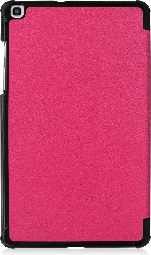 Samsung Galaxy Tab A 8.0 (2019) Hoesje Book Case - Donkerroze