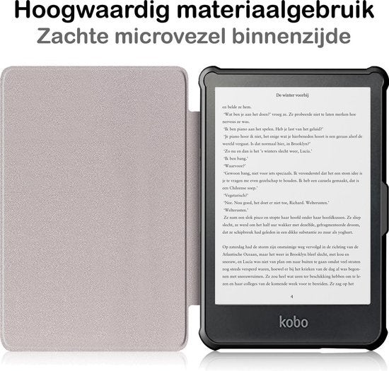 Kobo Clara HD Hoesje Book Case - Vlinders