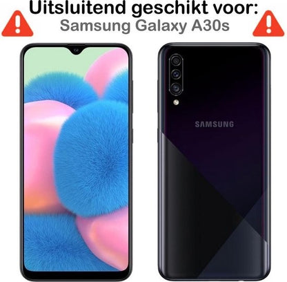 Samsung A30s Hoesje Siliconen Backcover Lichtgewicht - Transparant