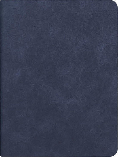 iPad 10.2 2019 Hoesje Hardcover Book Case - Donkerblauw