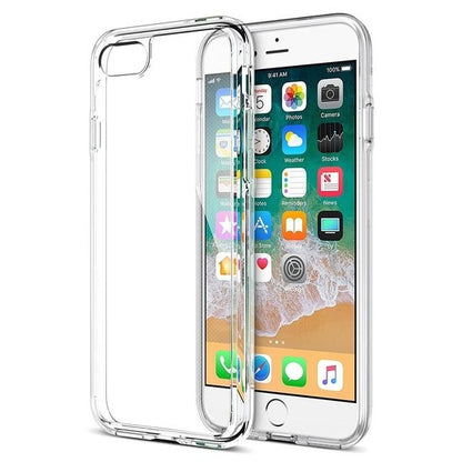 iPhone SE 2020 Hoesje Siliconen Backcover Lichtgewicht - Transparant