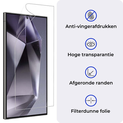 Samsung S24 Ultra Beschermfolie Display