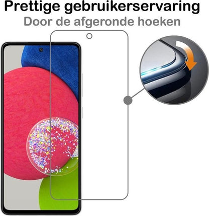 Samsung A52s Screenprotector Gehard Glas - Anti-kras