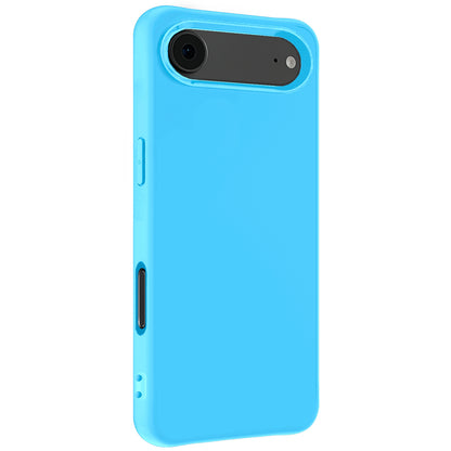 iPhone Air Hoesje Siliconen Backcover Lichtgewicht - Lichtblauw