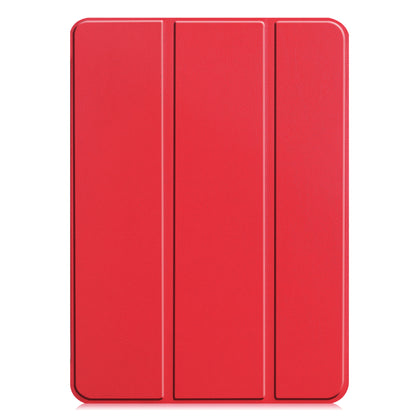 iPad Pro 2022 (12.9 inch) Trifold Bookcase Hoes - Rood