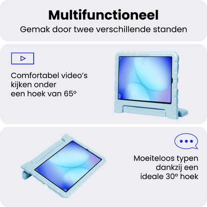 Samsung Galaxy Tab A11 Kinderhoes Shockabsorberend Foam - Sky