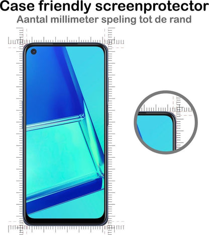OPPO A52 Screenprotector Gehard Glas - Anti-kras