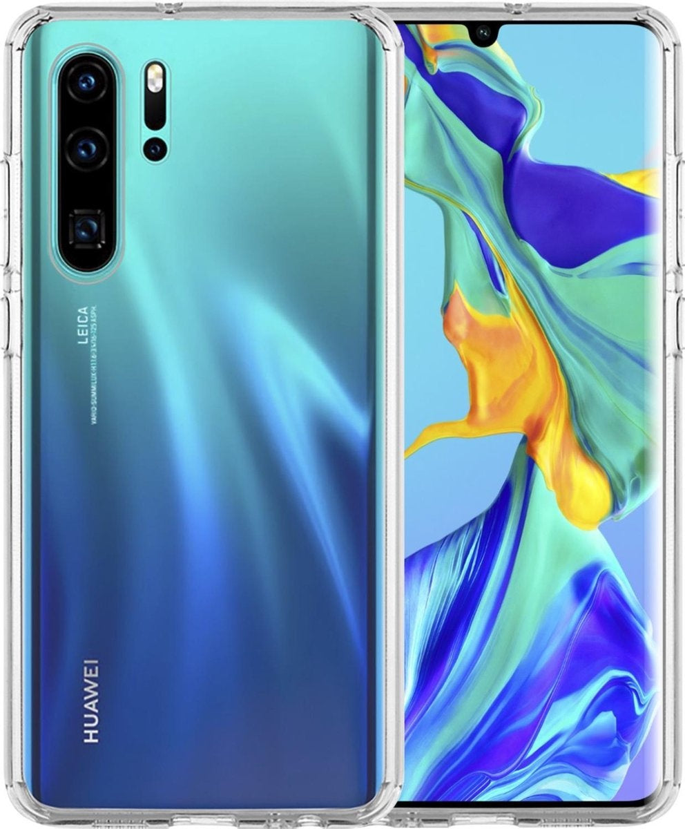 Huawei P30 Pro Hoesje Siliconen - Transparant