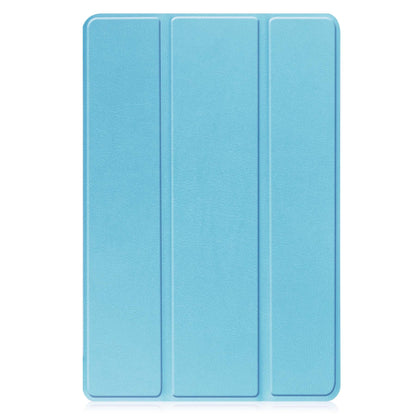 Lenovo Tab M10 (3rd gen) Trifold Bookcase Hoes - Lichtblauw