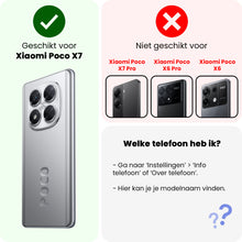Xiaomi Poco X7 Screenprotector Gehard Glas - Full Screen