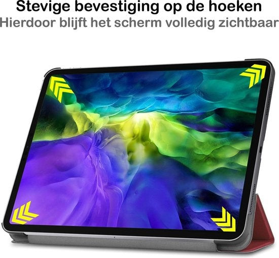 iPad Pro 2020 (11 inch) Hoesje Book Case - Donkerrood