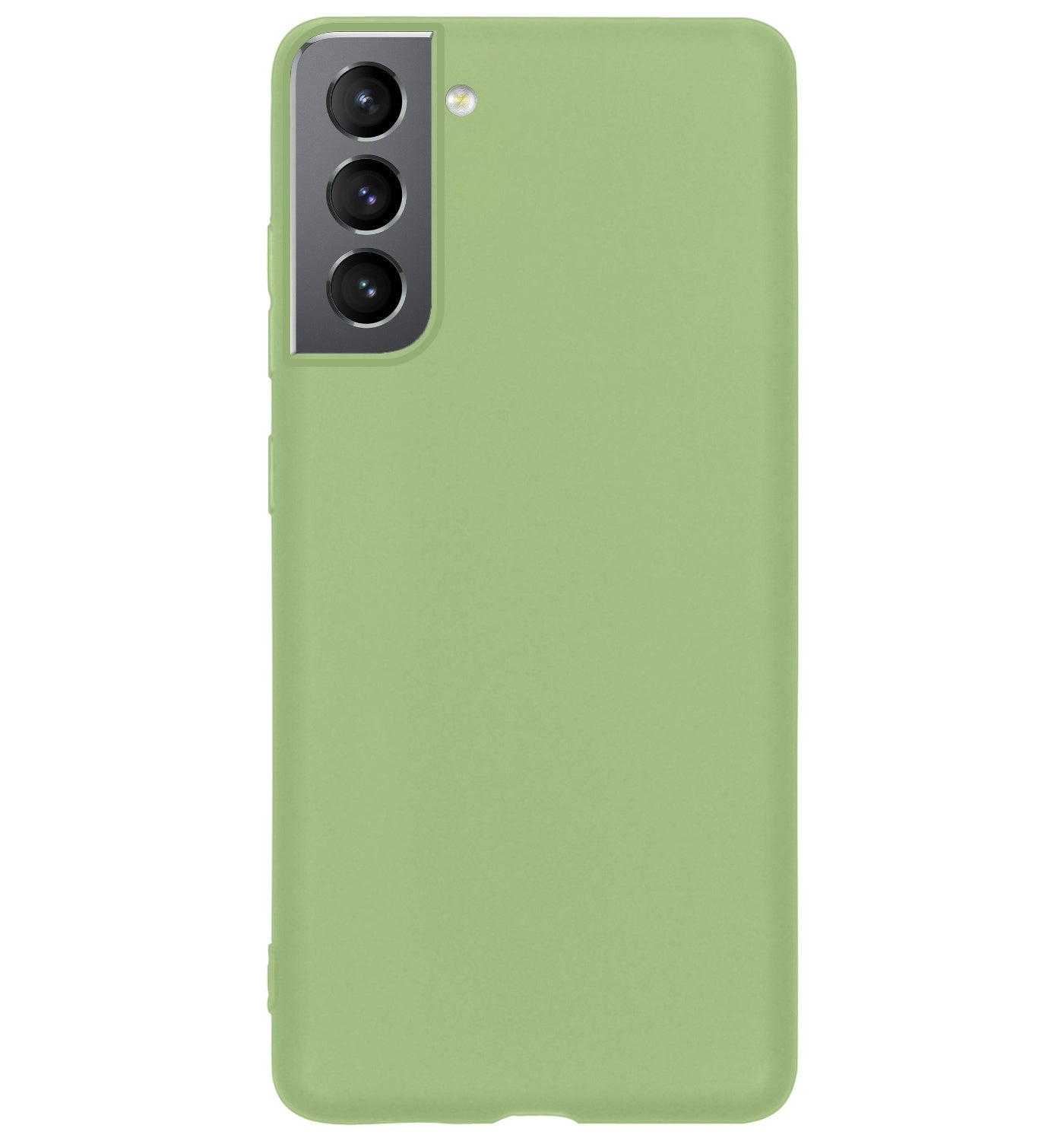 Samsung S22 Plus Hoesje Siliconen - Groen