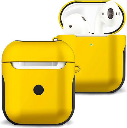 AirPods 1 Hoesje Hard Case Shockbestendig - Geel