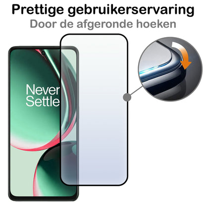 OnePlus Nord CE 3 Lite Screenprotector Gehard Glas - Full Screen