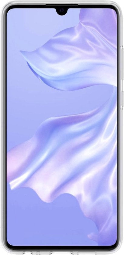 Huawei P30 Hoesje Siliconen Backcover Lichtgewicht - Transparant
