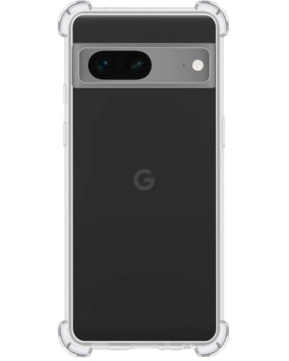 Google Pixel 7 Hoesje Shockproof Backcover Siliconen - Transparant