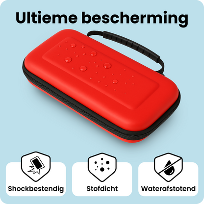 Nintendo Switch 2 Hard Cover Hoes met Spellen ruimte - Rood