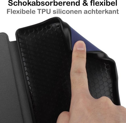 Kobo Nia Bookcase Hoes Shockabsorberend - Donkerblauw