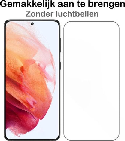 Samsung S21 Screenprotector Gehard Glas - Volledige dekking