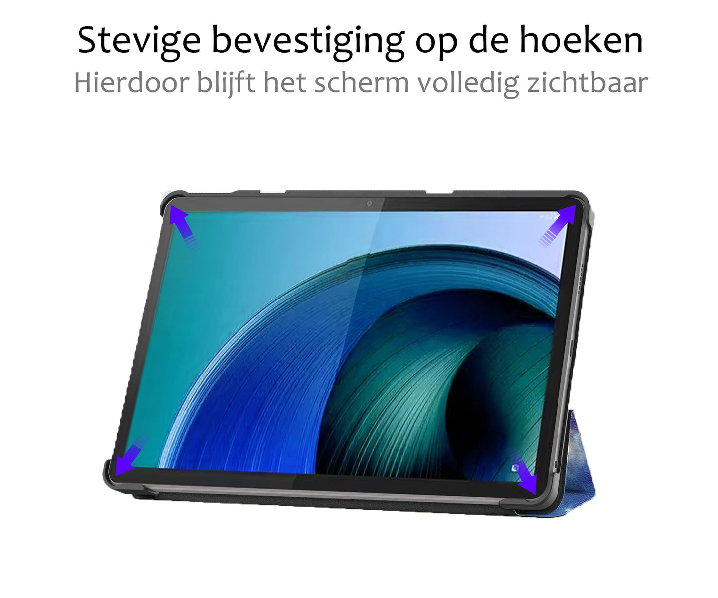 Lenovo Tab M10 5G Hoesje Book Case - Galaxy