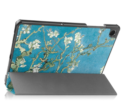 Samsung Galaxy Tab A9 Plus Trifold Bookcase Hoes - Bloesem