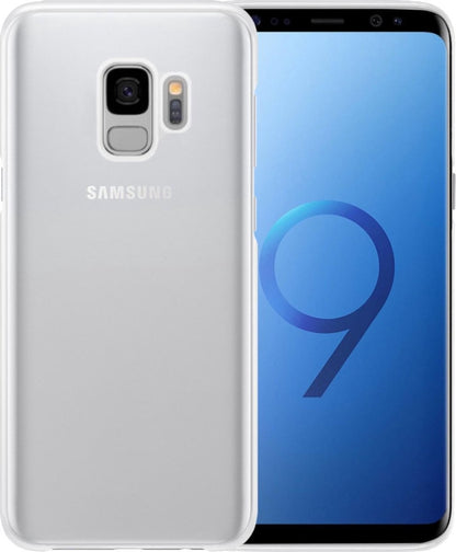 Samsung S9 Hoesje Siliconen Backcover Lichtgewicht - Transparant