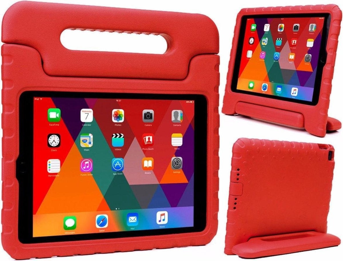 iPad Mini 1 Hoesje Kids Cover Bumper - Rood