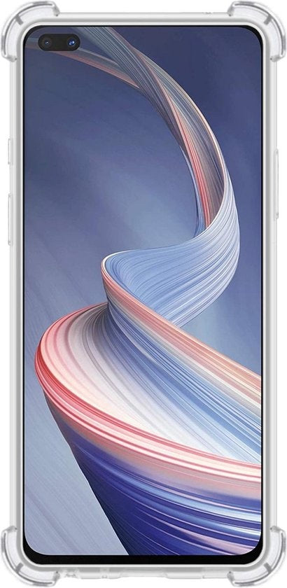 OPPO Reno4 Z 5G Hoesje Shockproof Backcover Siliconen - Transparant