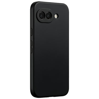 Google Pixel 10a Hoesje Siliconen Backcover Lichtgewicht - Zwart