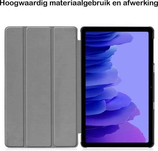 Samsung Galaxy Tab A7 Hoesje Book Case - Blokken