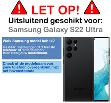 Samsung S22 Ultra Hoesje Bookcase Cover met Kaarthouder - Rosé goud