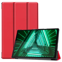 Lenovo Tab M10 FHD Plus 2nd Gen Trifold Bookcase Hoes - Rood