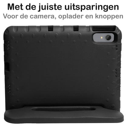 Lenovo Tab P11 Hoesje Kids Cover Bumper - Zwart