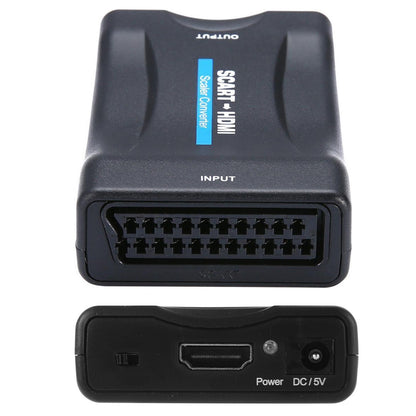 Scart Naar HDMI Converter Kabel Scart Naar HDMI Kabel 1080p - Scart naar HDMI kabel - Zwart