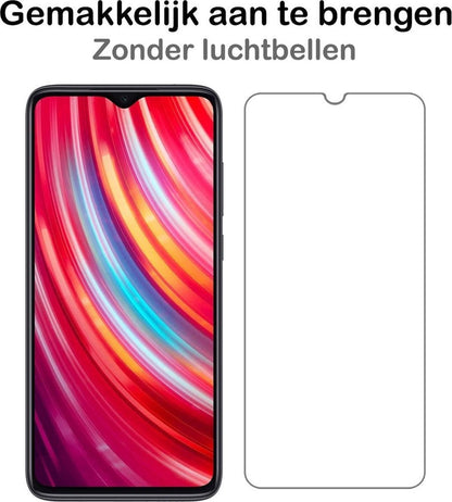 Xiaomi Redmi Note 8 Pro Screenprotector Gehard Glas - Anti-kras