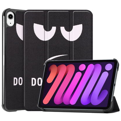 iPad Mini 6 Trifold Bookcase Hoes - Don't Touch Me