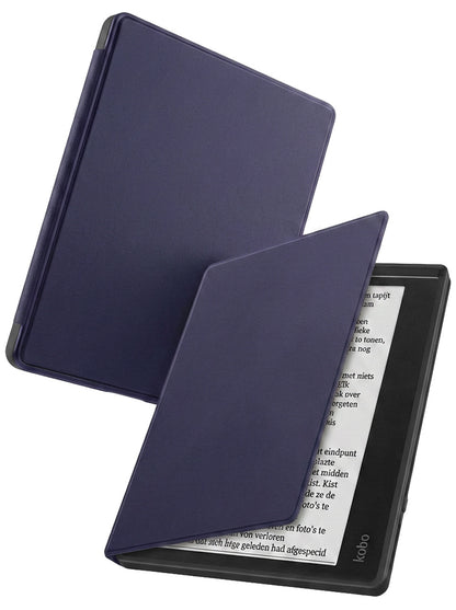 Kobo Elipsa 2E Bookcase Hoes Shockabsorberend - Donkerblauw