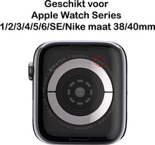 Milanese Horlogeband Geschikt voor Apple Watch 38/40/41 mm Bandje Milanees - Polsbandje Met Magneetsluiting Geschikt voor Apple Watch 38/40/41 mm Bandje Milanees - Rose Goud