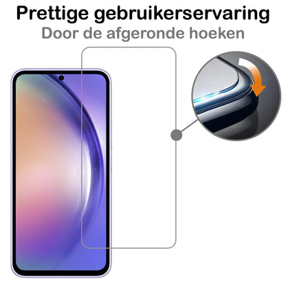 Samsung A54 Screenprotector Gehard Glas - Anti-kras