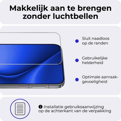 Huawei Pura 70 Pro Screenprotector Gehard Glas - Anti-kras