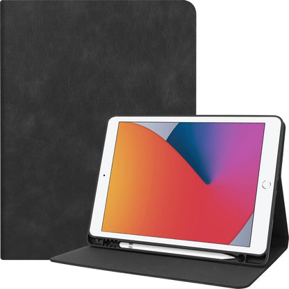 iPad 10.2 2020 Hoesje Hardcover Book Case - Zwart