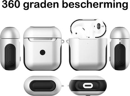 AirPods 2 Hoesje Hard Case Shockbestendig - Wit