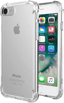 iPhone SE 2020 Hoesje Shockproof Backcover Siliconen - Transparant