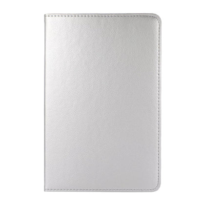 Samsung Galaxy Tab A8 Trifold Bookcase Hoes 360 Graden Draaibaar - Zilver