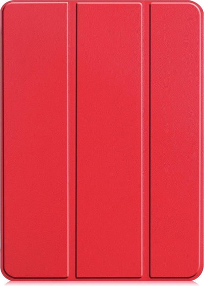 iPad Pro 2020 (11 inch) Trifold Bookcase Hoes - Rood