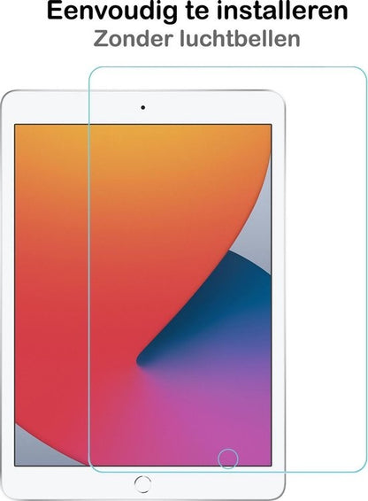 iPad 10.2 2020 Screenprotector Gehard Glas - Anti-kras