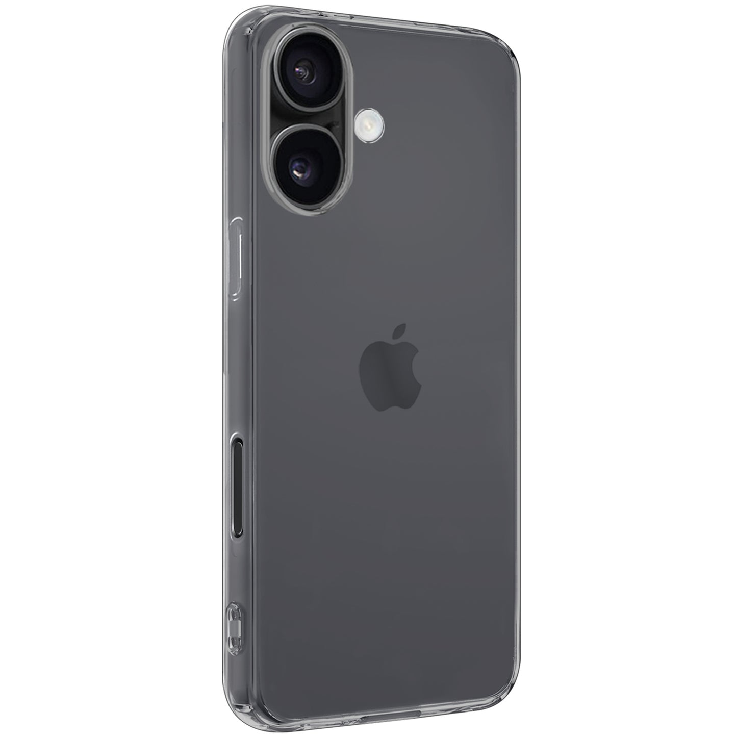 iPhone 16 Plus Hoesje Siliconen - Transparant